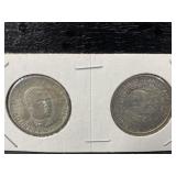 1946 1951 BOOKER T WASHINGTON HALF DOLLARS