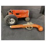 HUBLEY TRACTOR AND HUBLEY CAP GUN