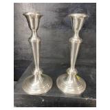 PR OF GORHAM STERLING CANDLESTICKS