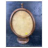 WALNUT FRAME ON STAND