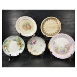 5 PC MISC PORCELAIN PLATE LOT