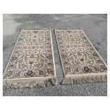 2FT 2 IN x 4 FT PR OF KARASTAN RUNNERS