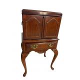 AMERICAN DREW CHERRY QUEEN ANNE SILVER CHEST