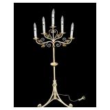 IRON 5 LIGHT FLOOR LAMP