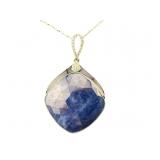 14K OSCAR FRIEDMAN MONUMENTAL BLUE SAPPHIRE &