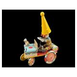 VINTAGE UNIQUE ART MFG. CO. WIND UP TIN LITHO