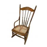 WALNUT SPINDLE BACK BENTWOOD CHILDS ROCKER