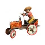 VINTAGE LOUIS MARX & CO. WHOOPEE CAR WIND UP TIN