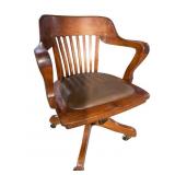 OAK DESK CHAIR