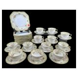 36 PCS NORITAKE ARLENE CHINA