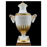 LARGE FURSTENBERG EMPIRE STYLE PORCELAIN RAMS