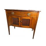 18TH CENTURY MAHOGANY INLAID HEPPLEWHITE TALL