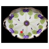 HAND PAINTED PRUSSIA DRESSER TRAY