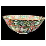 ROSE MEDALLION PORCELAIN BOWL