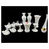 12 PCS GOLD TRIM LENOX PORCELAIN