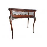 ANTIQUE 19TH CENTURY FRENCH COLLECTORS TABLE