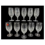 SET OF 10 GORHAM LADY ANNE ICED TEA GOBLETS