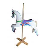 19TH CENT. LARGE CAROUSEL HORSE