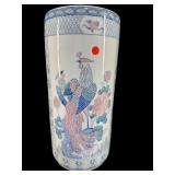 ORIENTAL PORCELAIN UMBRELLA STAND