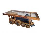 PINE TRAIN COFFEE TABLE