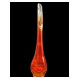 VIKING PERSIMMON BUD SWUNG VASE