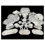 33 PC ROSENTHAL 'CLASSIC ROSE' SERVING PIECES