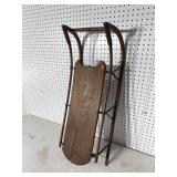 WOOD SLED ANTIQUE