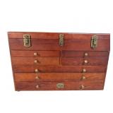 OAK MACHINIST CHEST