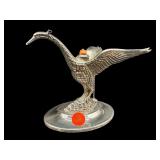CORTASA ALPACA SPANISH SILVER-PLATED SWAN BRANDY