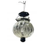 HANGING BUBBLE GLASS CHANDELIER