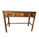 CHIPPENDALE 1 DRAWER CONSOLE TABLE