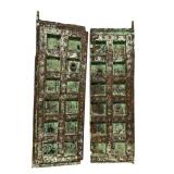PR OF EARLY WOODEN ARCHITECTURAL DOORS
