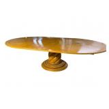 BRAEBRUN FURNITURE 72 IN ROUND PEDESTAL TABLE