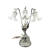 3 LIGHT METAL FIGURAL MULE POST LIGHT