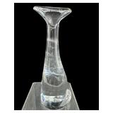 SIGNED BACCARAT FRANCE CRYSTAL CAT FIGURE