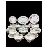 38 PCS ROYAL ROSE FINE CHINA JAPAN