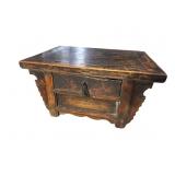 19TH CENT. ORIENTAL 1 DRAWER CHEST