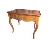 ITALIAN CARVED WALNUT TABLE