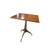 CHERRY ANTIQUE PEDESTAL TABLE