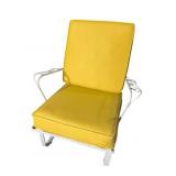 IRON SPRING LOADED PATIO CHAIR