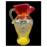 KANAWHA AMBERINA BICENTENNIAL CADMIUM PITCHER