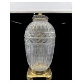 LARGE CRYSTAL TABLE LAMP