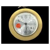 BRASS SETH THOMAS SHIPS CLOCK