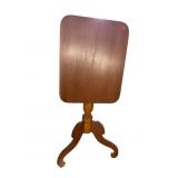 19TH CENTURY CHERRY TILT TOP TABLE