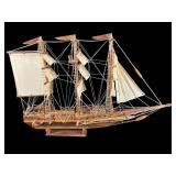 WOODEN MODEL SHIP