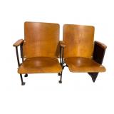 DOUBLE FOLDING THEATRE SEAT