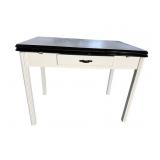 PORCELAIN TOP DRAW LEAF MCM TABLE