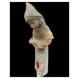 LLADRO 'GIRL WITH ROOSTER' FIGURINE