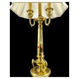 HIGH QUALITY SOLID BRASS CANDELABRA LAMP