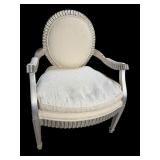 MODERN DESIGN CAMEO BACK OPEN ARMCHAIR